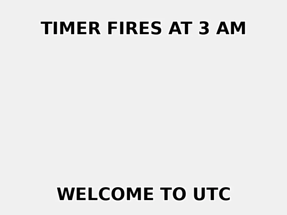 Timer Events and Timezone Adventures